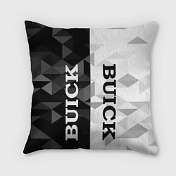 Подушка квадратная Buick Black And White