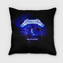 Подушка квадратная Ride the Lightning - Metallica, цвет: 3D-принт