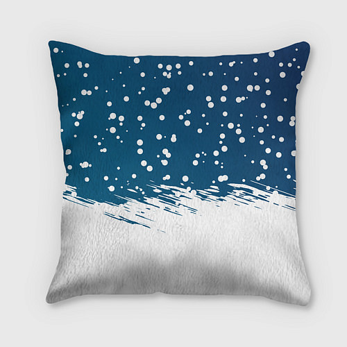 Подушка квадратная НОВОГОДНИЙ КОТ БЕНДЕР МЕМ / 3D-принт – фото 2