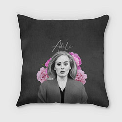 Подушка квадратная Flowers Adele, цвет: 3D-принт