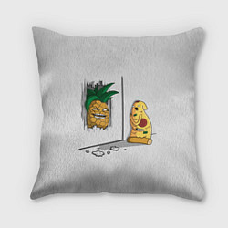 Подушка квадратная HERES PINEAPPLE!