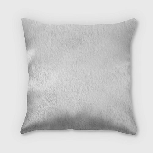 Подушка квадратная Снежные ёлочки / 3D-принт – фото 2