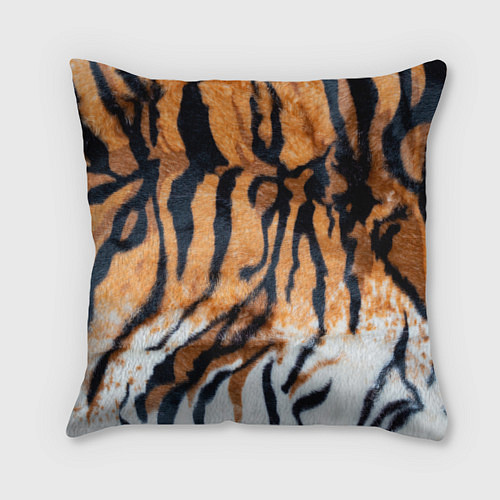 Подушка квадратная Шкура тигра Новый год 2022 / 3D-принт – фото 2