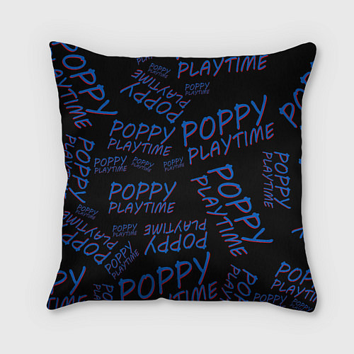 Подушка квадратная Poppy Playtime Хагги Вагги Кукла / 3D-принт – фото 2