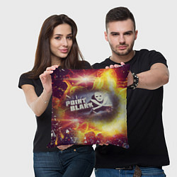 Подушка квадратная Point Blank Black Fire, цвет: 3D-принт — фото 2