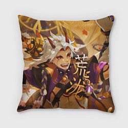 Подушка квадратная Genshin Impact Arataki Itto