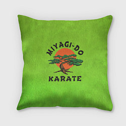 Подушка квадратная Miyagi Do Cobra Kai, цвет: 3D-принт