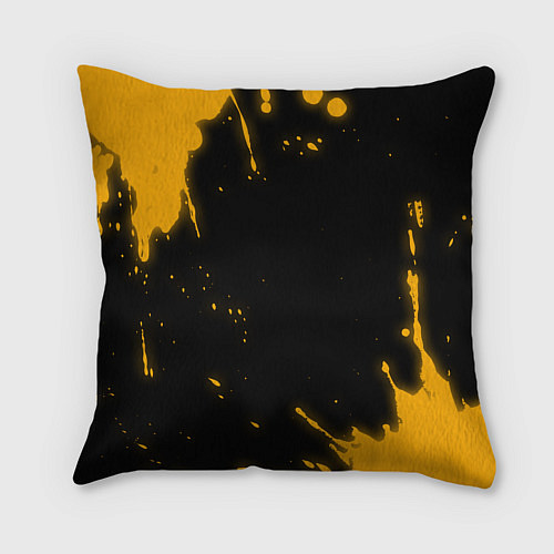 Подушка квадратная BUBBLE KVASS - ДОРА Брызги / 3D-принт – фото 2