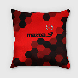 Подушка квадратная MAZDA 3 Графика
