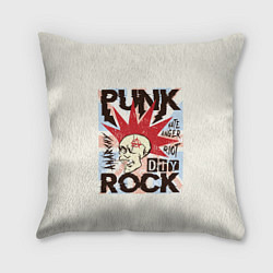 Подушка квадратная Punk Rock Панк