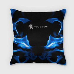 Подушка квадратная Peugeot Fire, цвет: 3D-принт