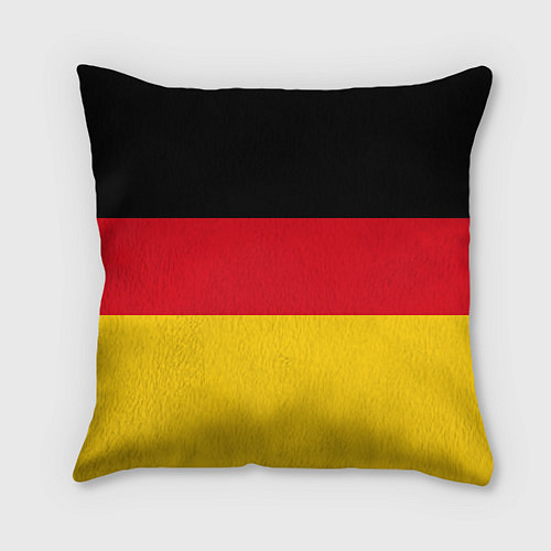 Подушка квадратная Германия - Germany / 3D-принт – фото 2