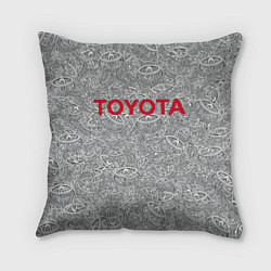 Подушка квадратная TOYOTA PATTERN LOGO Z