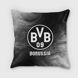 Подушка квадратная БОРУССИЯ Borussia Art, цвет: 3D-принт