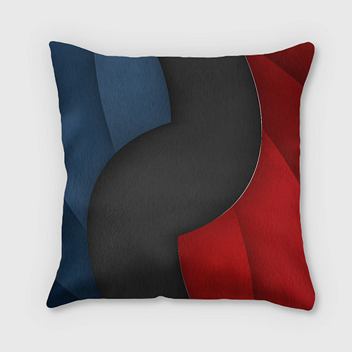 Подушка квадратная Rayman на абстрактном фоне / 3D-принт – фото 2