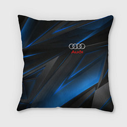 Подушка квадратная AUDI NEON STRIPES GEOMETRY LINE, цвет: 3D-принт