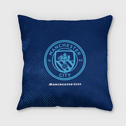 Подушка квадратная MANCHESTER CITY Manchester City, цвет: 3D-принт