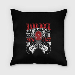 Подушка квадратная HARD ROCK FESTIVAL