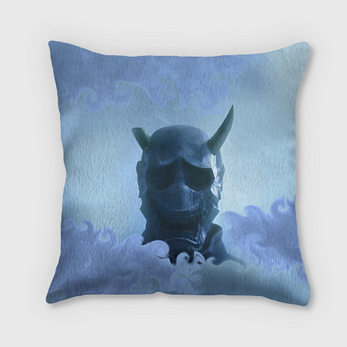 Подушка квадратная GhostWire: Hannya / 3D-принт – фото 2