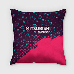 Подушка квадратная MITSUBISHI Sport Краски
