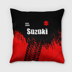 Подушка квадратная SUZUKI Suzuki Est 1909 Шины, цвет: 3D-принт