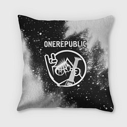 Подушка квадратная OneRepublic - КОТ - Краска, цвет: 3D-принт