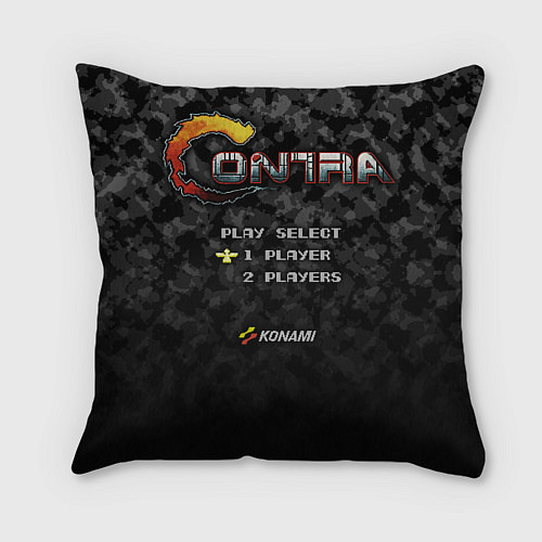 Подушка квадратная Contra player / 3D-принт – фото 2