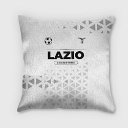 Подушка квадратная Lazio Champions Униформа, цвет: 3D-принт