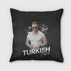 Подушка квадратная Turkish Love Serkan, цвет: 3D-принт