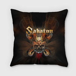 Подушка квадратная SABATON САБАТОН SKULL