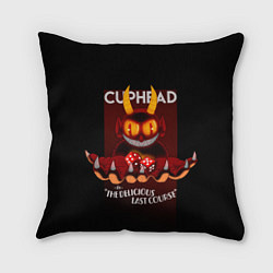 Подушка квадратная Дьявол Cuphead, цвет: 3D-принт