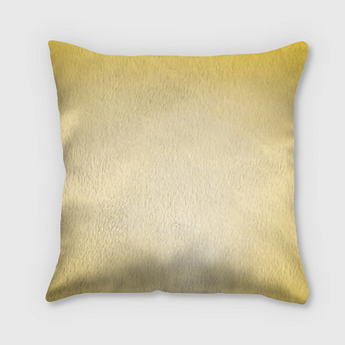 Подушка квадратная Просто Царь - золотая корона / 3D-принт – фото 2