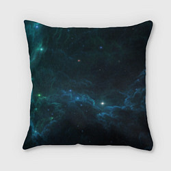 Подушка квадратная Космическая туча, цвет: 3D-принт