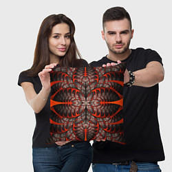 Подушка квадратная Готический узор, цвет: 3D-принт — фото 2