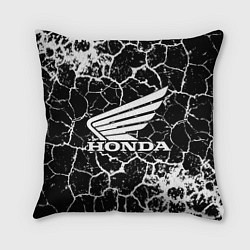 Подушка квадратная Honda logo арт, цвет: 3D-принт