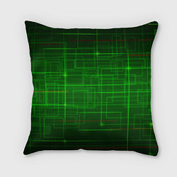 Подушка квадратная Нейросеть - текстура, цвет: 3D-принт