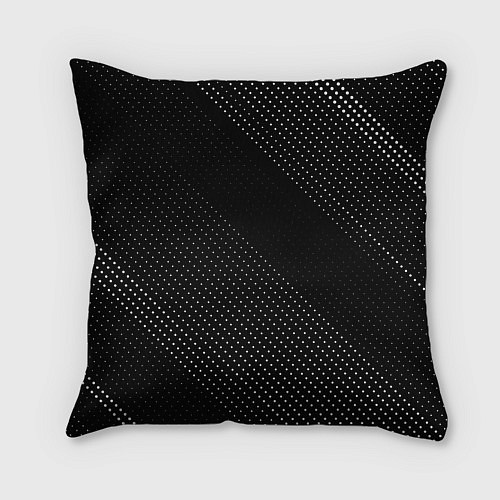 Подушка квадратная Berserk glitch на темном фоне: символ сверху / 3D-принт – фото 2