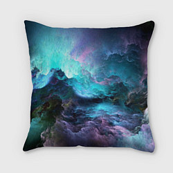 Подушка квадратная Спящий космос, цвет: 3D-принт