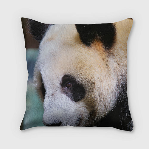 Подушка квадратная Загадочная панда / 3D-принт – фото 2