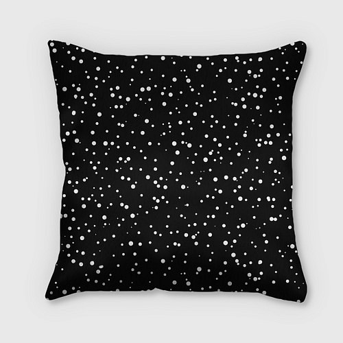 Подушка квадратная Мур-мур! Котенок в красной шапке / 3D-принт – фото 2