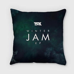 Подушка квадратная Winter Jam EP - Thousand Foot Krutch, цвет: 3D-принт