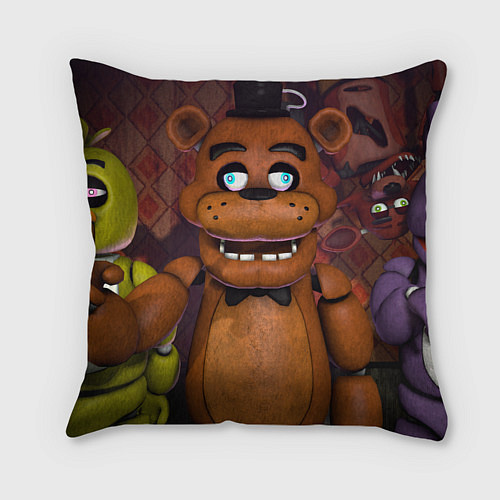 Подушка квадратная Five Nights аt Frеddys / 3D-принт – фото 2