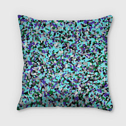 Подушка квадратная Абстрактные разноцветные пятна, цвет: 3D-принт
