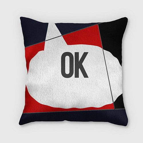 Подушка квадратная Что ты сказал / 3D-принт – фото 2