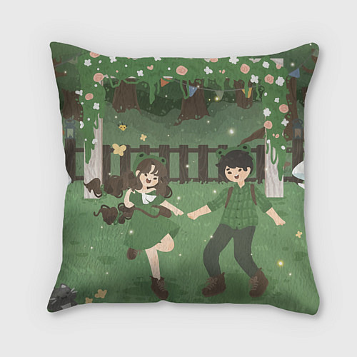 Подушка квадратная Праздник в Stardew Valley / 3D-принт – фото 2