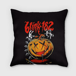 Подушка квадратная Blink ghosts pumpkin, цвет: 3D-принт