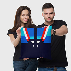 Подушка квадратная Как в девяностых FIRM, цвет: 3D-принт — фото 2