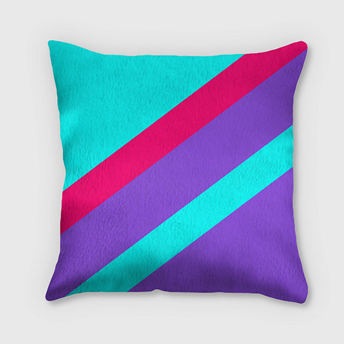 Подушка квадратная Аля восьмидесятые FIRM / 3D-принт – фото 2