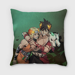 Подушка квадратная Zagreus and Melinoe - Hades 2