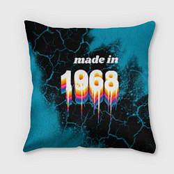 Подушка квадратная Made in 1968: liquid art, цвет: 3D-принт